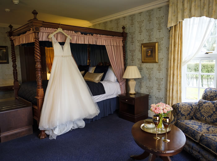 Bridal Suite at Gretna Chase Hotel