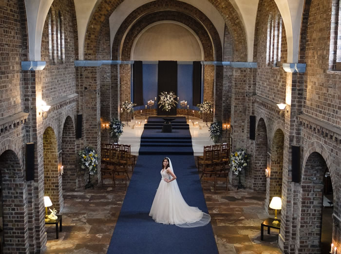 Wedding preparation at Gretna Chase